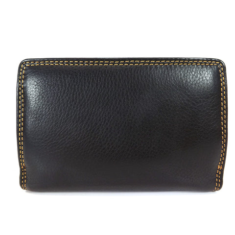 Gianni Conti Medium Wallet Purse - Style: 588356 - Black