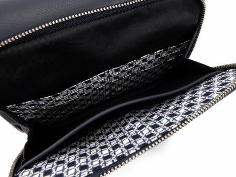 Tula Nappa Originals Small Flap Over Bag - Black - Style: 8475