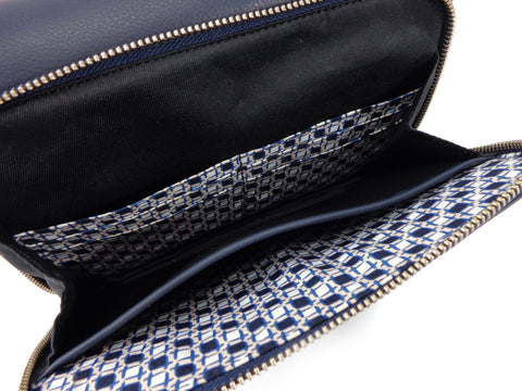 Tula Nappa Originals Small Flap Over Bag - Dark Azure (Navy) Style: 8475
