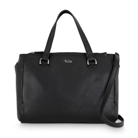 Tula Nappa Originals Medium Zip Top Grab Bag - Style: 8477 Black