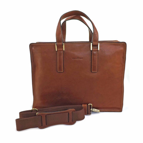 Gianni Conti Double Gusset Briefcase - Style: 911248