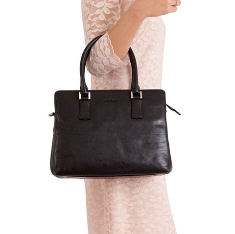 Gianni Conti Classic Grab Bag - Style: 913661 - Black