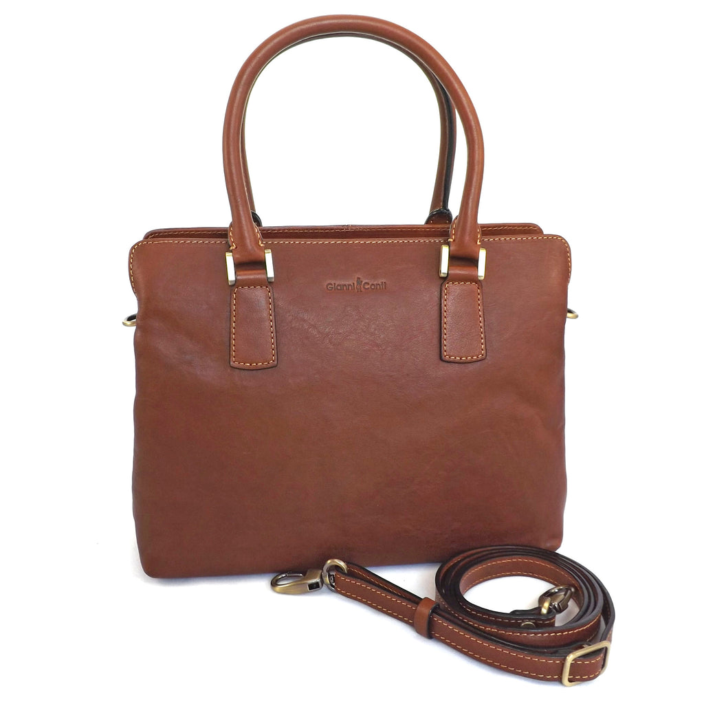Gianni Conti Classic Grab Bag - Style: 913661 - Tan