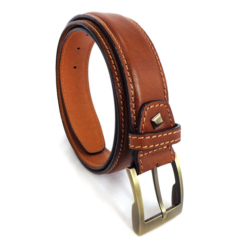 Gianni Conti Leather Belt -Tan - Style 915120