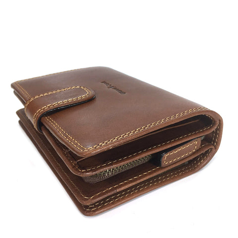 Gianni Conti Wallet Purse - Style: 918086 - Tan