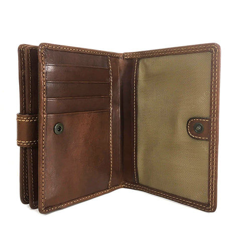 Gianni Conti Wallet Purse - Style: 918086 - Tan