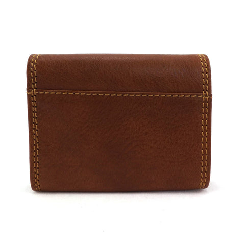 Gianni Conti Leather Tray Purse Wallet - Style: 918101