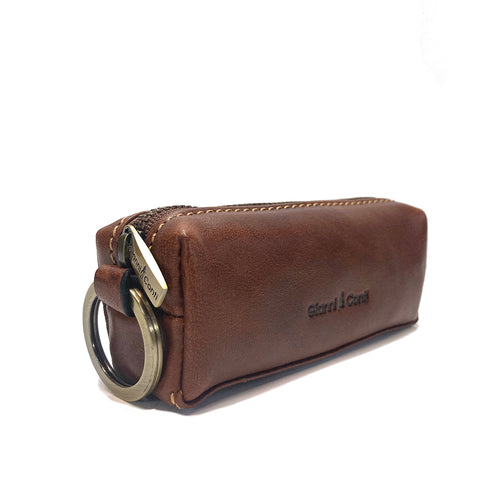 Gianni Conti Leather Key Case - Tan - Style: 919706