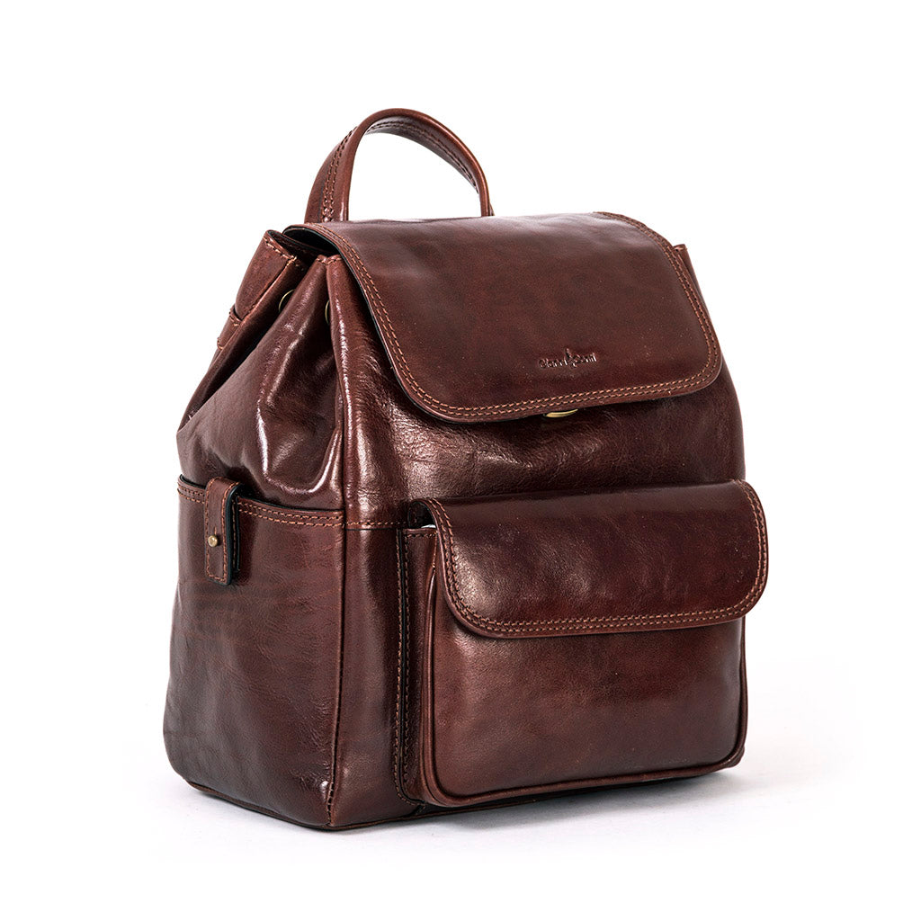 Gianni Conti Smart Leather Rucksack - Style: 9403159