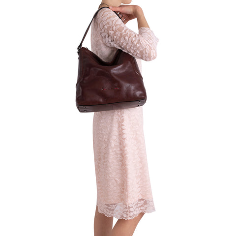 Gianni Conti Grab / Shoulder Bag - Style 9403254 - Brown