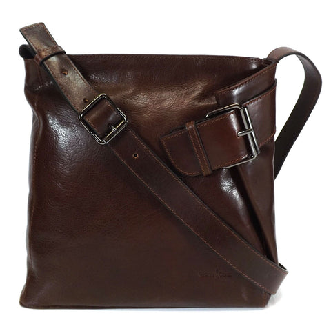 Gianni Conti Shoulder /Cross Body Bag- Style: 9403444 Brown