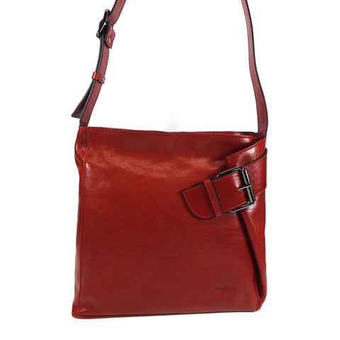 Gianni Conti Long Handle Shoulder Bag - Style: 9403444 - Red