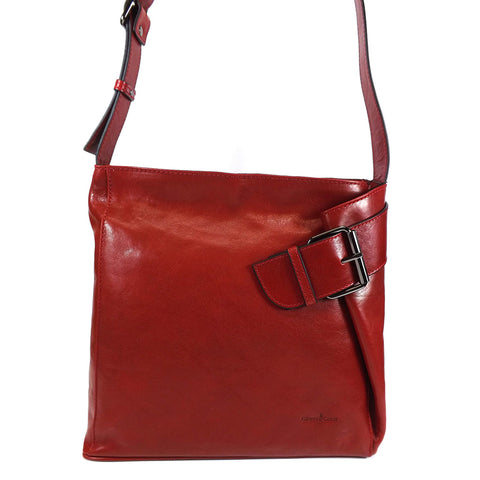 Gianni Conti Long Handle Shoulder Bag - Style: 9403444 - Red