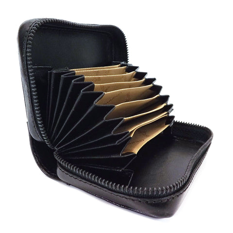 Gianni Conti Leather RFID Credit Card Holder - Style: 9407052 - Black