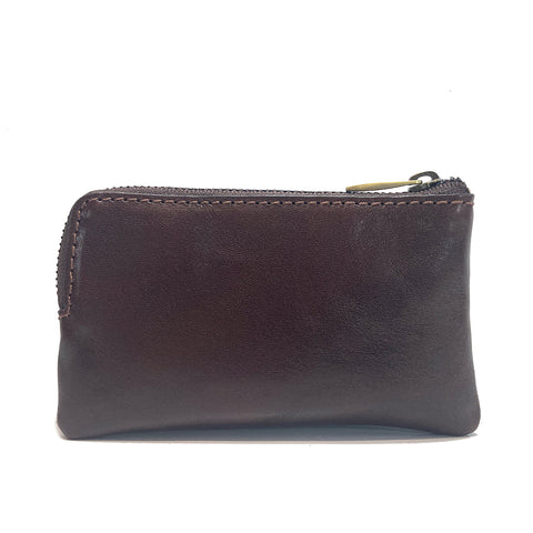 Gianni Conti Leather Key Case - Brown - Style: 9409073