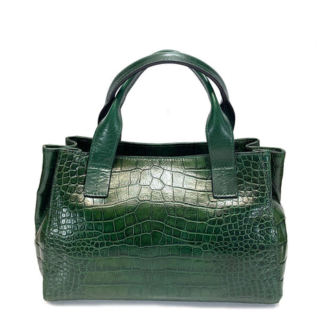 Gianni Conti Classic Grab / Multiway Bag - Style: 9493015 - Green