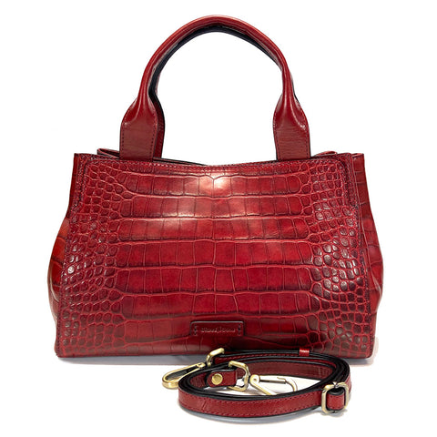 Gianni Conti Classic Grab / Multiway Bag - Style: 9493015 - Red