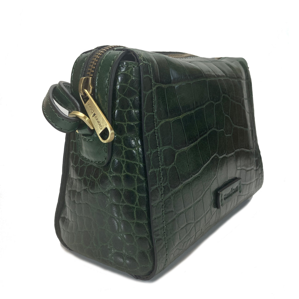 Gianni Conti Shoulder Bag - Gladys - Style: 9493312 - Green – Cox's Leather  Shop