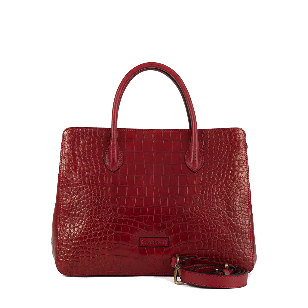 Gianni Conti Classic Grab / Multiway Bag - Yara - Style: 9493918 - Red
