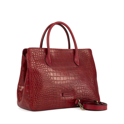 Gianni Conti Classic Grab / Multiway Bag - Yara - Style: 9493918 - Red