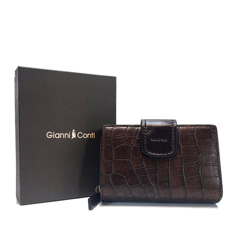 Gianni Conti Purse - Style : 9498105 - Dark Brown