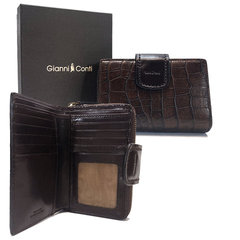 Gianni Conti Purse - Style : 9498105 - Dark Brown