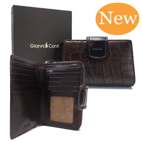 Gianni Conti Purse - Style : 9498105 - Dark Brown