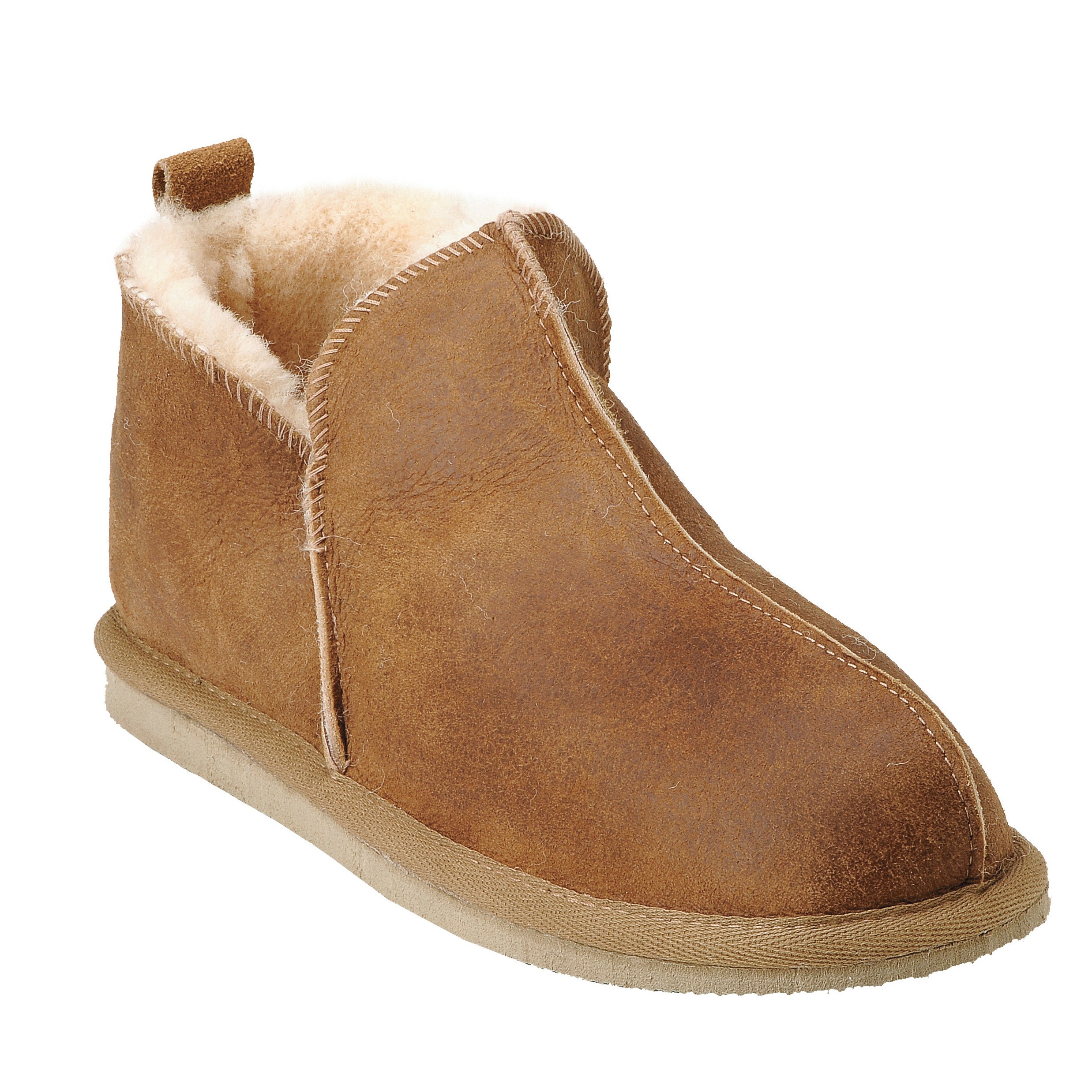 Shepherd Sheepskin Bootee Slipper Style: Annie 4922 Antique