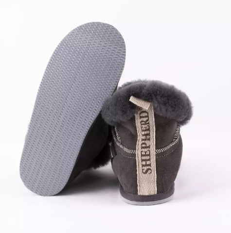 Shepherd Sheepskin Bootee Slipper - Style: Bella 2272 Asphalt