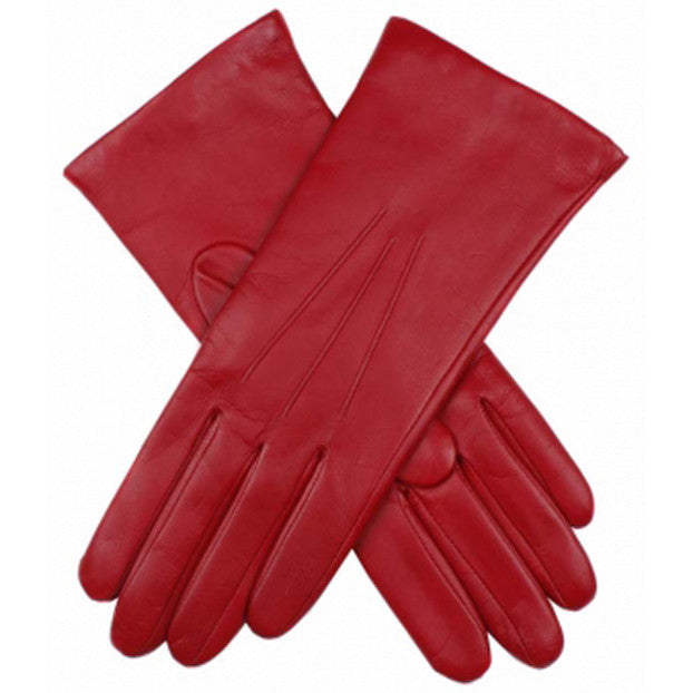 Dents Isabelle Berry Women's 100% Cashmere Lined Leather Gloves - Style: 7-1134