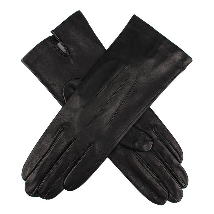 Dents Felicity Women's Silk Lined Leather Gloves - Style: 7