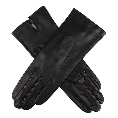 Dents Felicity Women's Silk Lined Leather Gloves - Style: 7-1049