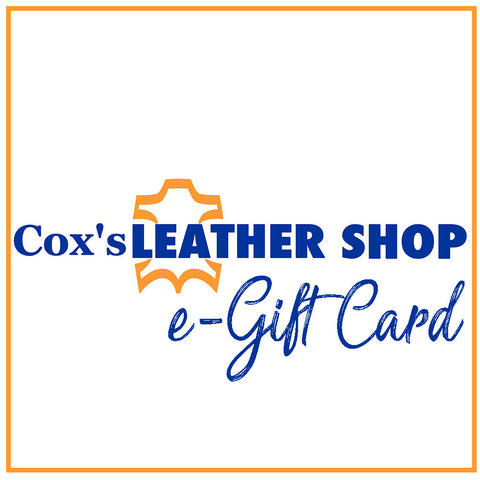 Cox's Leather Shop  e-Gift Card