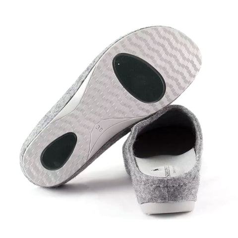 Shepherd Wool Mule Slipper - Style: Gitte  37-5052 - Grey