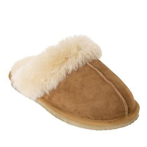 Shepherd - Sheepskin Ladies Mule Slipper - Style: Jessica 468 - Chestnut