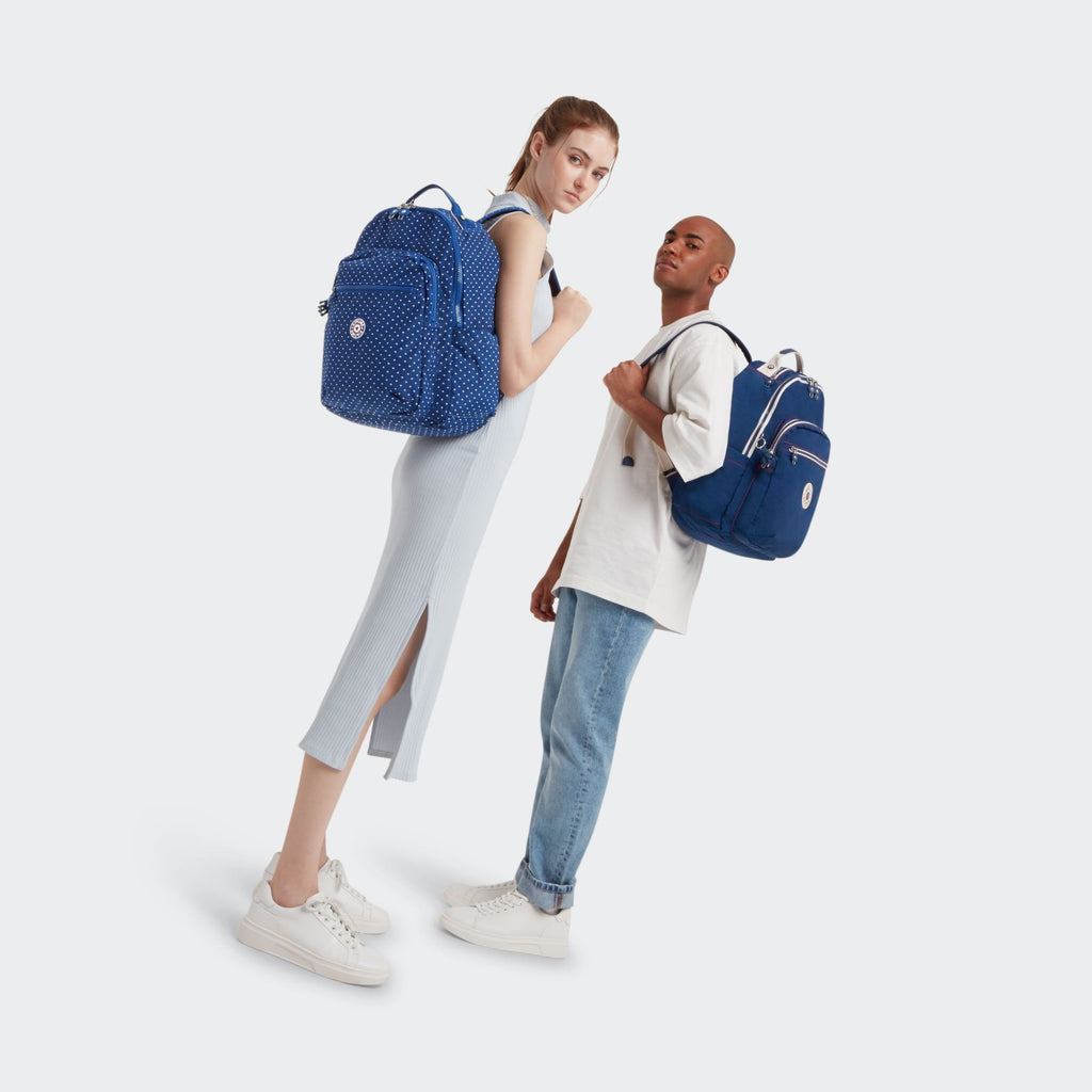 Kipling Seoul Soft Dot Blue Cox s Leather Shop