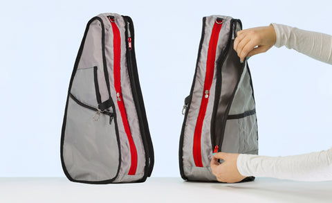 Healthy Back Bag  - Circular Motion Black White S- With Tech Pocket - Style: 19243-BW