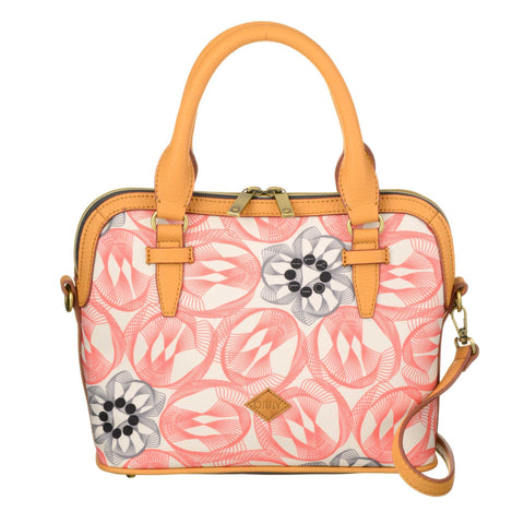 Oilily Grab Handle Multi Way Handbag - Pink Flamingo - OES7185