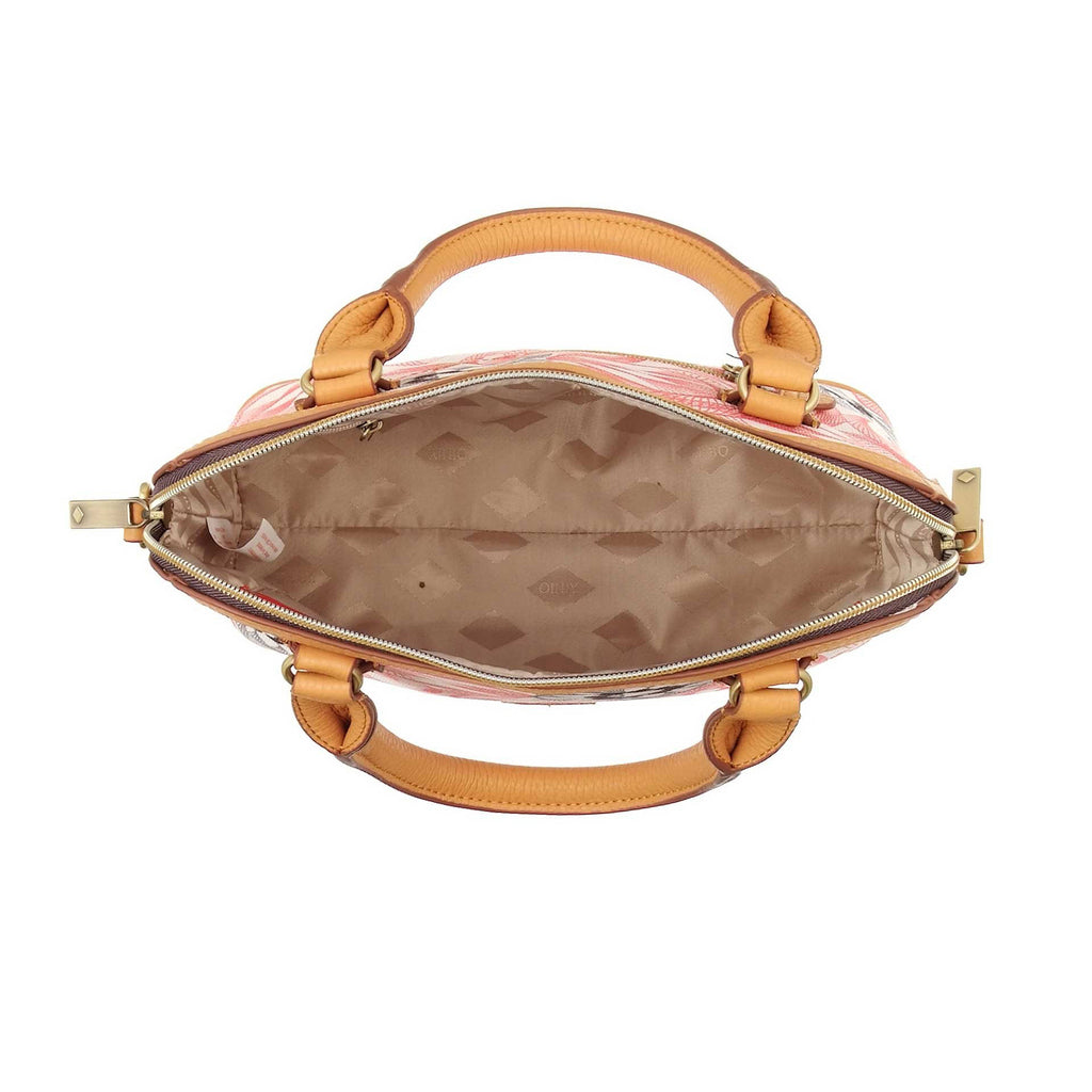 Oilily Grab Handle Multi Way Handbag - Pink Flamingo - OES7185