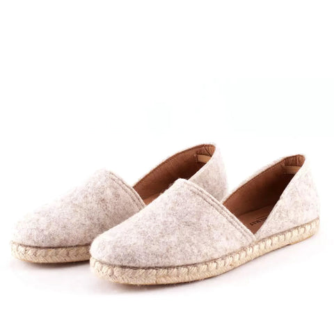 Shepherd Wool Espadrilles - Style: Paula 34-7259 Creme