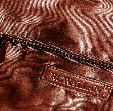 Rowallan Leather Sandals Cross Body Bag - Style: 312396 - Taupe/Tan