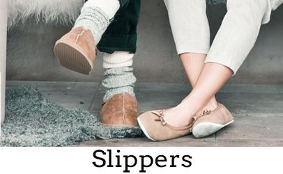 Sheepskin slippers
