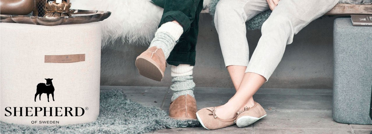 Sheepskin slippers